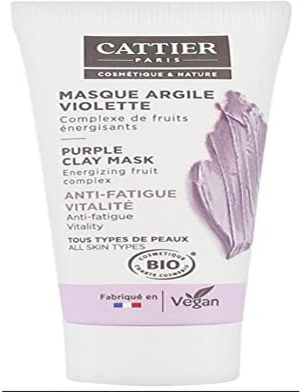 Mini Masque – Argile Violette – Tous Types de Peaux